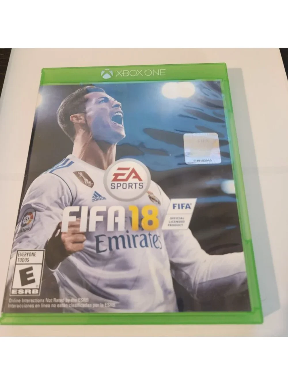 Xbox One 3 games bundle Trials Fusion FIFA 18 NHL 17 soccer hockey videogames
